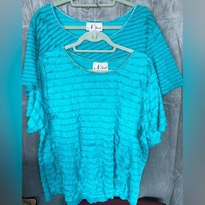N Touch 2 shirts same color and brand just different patterns. Size XL